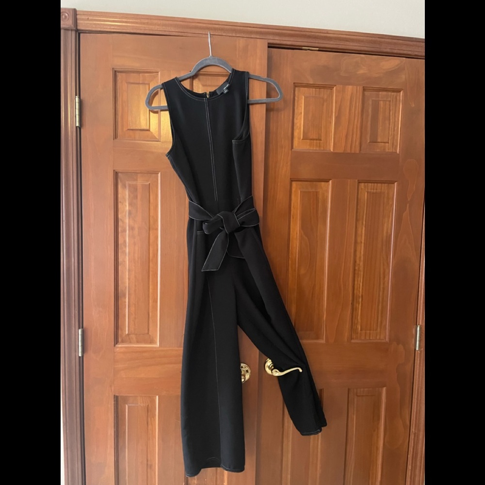 Greylin Anthropologie black jumpsuit size XS. Pockets!